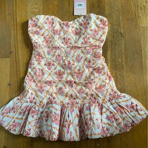 Hello Molly Dance My Way Mini Dress Orange Medium